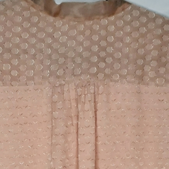 𝅺rachel Parcell Dot Tie Blouse - Picture 3 of 16